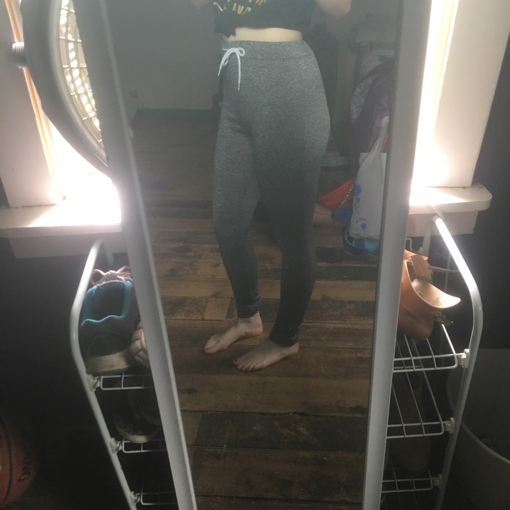 Gray Leggings